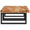 vidaXL Basin Shelf Wall Mounted Steel and Solid Wood Acacia