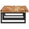vidaXL Basin Shelf Wall Mounted Steel and Solid Wood Acacia