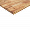 vidaXL Basin Shelf Wall Mounted Steel and Solid Wood Acacia