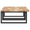 vidaXL Basin Shelf Wall Mounted Steel and Solid Wood Acacia