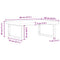 vidaXL Basin Shelf Wall Mounted Steel and Solid Wood Acacia
