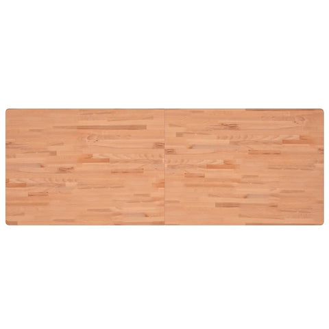 vidaXL Basin Shelf Wall Mounted Steel and Solid Wood Beech