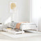 vidaXL Bed Frame without Mattress White 90x200 cm Solid Wood Pine