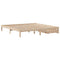 vidaXL Bed Frame without Mattress 180x200 cm Super King Solid Wood Pine