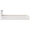 vidaXL Bed Frame without Mattress White 75x190 cm Small Single Solid Wood Pine