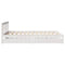 vidaXL Bed Frame without Mattress White 140x190 cm Solid Wood Pine