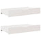 vidaXL Bed Frame without Mattress White 90x200 cm Solid Wood Pine