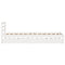 vidaXL Bed Frame without Mattress White 100x200 cm Solid Wood Pine