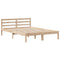 vidaXL Bed Frame without Mattress 120x200 cm Solid Wood Pine