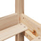 vidaXL Bed Frame without Mattress 120x200 cm Solid Wood Pine