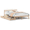 vidaXL Bed Frame without Mattress 160x200 cm Solid Wood Pine