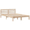 vidaXL Bed Frame without Mattress 160x200 cm Solid Wood Pine