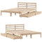 vidaXL Bed Frame without Mattress 160x200 cm Solid Wood Pine
