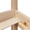 vidaXL Bed Frame without Mattress 160x200 cm Solid Wood Pine
