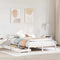 vidaXL Bed Frame without Mattress White 160x200 cm Solid Wood Pine
