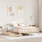 vidaXL Bed Frame without Mattress 120x190 cm Small Double Solid Wood Pine