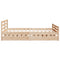 vidaXL Bed Frame without Mattress 150x200 cm King Size Solid Wood Pine