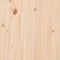 vidaXL Bed Frame without Mattress 150x200 cm King Size Solid Wood Pine