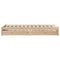 vidaXL Bed Frame without Mattress 100x200 cm Solid Wood Pine