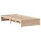 vidaXL Bed Frame without Mattress 100x200 cm Solid Wood Pine