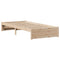 vidaXL Bed Frame without Mattress 100x200 cm Solid Wood Pine