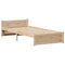 vidaXL Bed Frame without Mattress 100x200 cm Solid Wood Pine