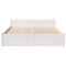 vidaXL Bed Frame without Mattress White 140x200 cm Solid Wood Pine