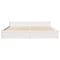 vidaXL Bed Frame without Mattress White 200x200 cm Solid Wood Pine