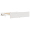 vidaXL Bed Frame without Mattress White 200x200 cm Solid Wood Pine