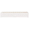 vidaXL Bed Frame without Mattress White 90x200 cm Solid Wood Pine