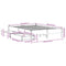 vidaXL Bed Frame without Mattress White 140x190 cm Solid Wood Pine