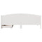 vidaXL Bed Frame without Mattress White 200x200 cm Solid Wood Pine