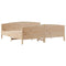 vidaXL Bed Frame without Mattress 160x200 cm Solid Wood Pine