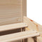 vidaXL Bed Frame without Mattress 140x200 cm Solid Wood Pine