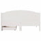 vidaXL Bed Frame without Mattress White 140x200 cm Solid Wood Pine