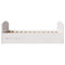 vidaXL Bed Frame without Mattress White 140x190 cm Solid Wood Pine