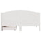 vidaXL Bed Frame without Mattress White 120x190 cm Small Double Solid Wood Pine