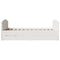 vidaXL Bed Frame without Mattress White 120x190 cm Small Double Solid Wood Pine