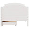 vidaXL Bed Frame without Mattress White 100x200 cm Solid Wood Pine