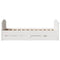 vidaXL Bed Frame without Mattress White 100x200 cm Solid Wood Pine