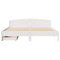 vidaXL Bed Frame without Mattress White 180x200 cm Super King Solid Wood Pine
