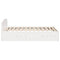 vidaXL Bed Frame without Mattress White 180x200 cm Super King Solid Wood Pine