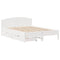 vidaXL Bed Frame without Mattress White 160x200 cm Solid Wood Pine