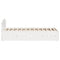 vidaXL Bed Frame without Mattress White 160x200 cm Solid Wood Pine
