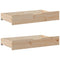 vidaXL Bed Frame without Mattress 120x190 cm Small Double Solid Wood Pine