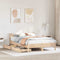 vidaXL Bed Frame with Drawers 150x200 cm King Size Solid Wood Pine