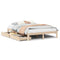 vidaXL Bed Frame with Drawers without Mattress 120x190 cm Small Double
