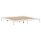 vidaXL Bed Frame with Drawers without Mattress White 180x200 cm Super King