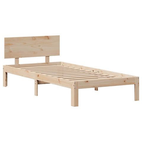 vidaXL Bed Frame with Drawers without Mattress 75x190 cm Small Single