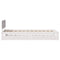 vidaXL Bed Frame with Drawers without Mattress White 100x200 cm